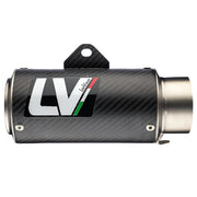LEOVINCE LV Corsa Carbon Fibre Slip-On Muffler - LV-Corsa Carbon - 15406CU