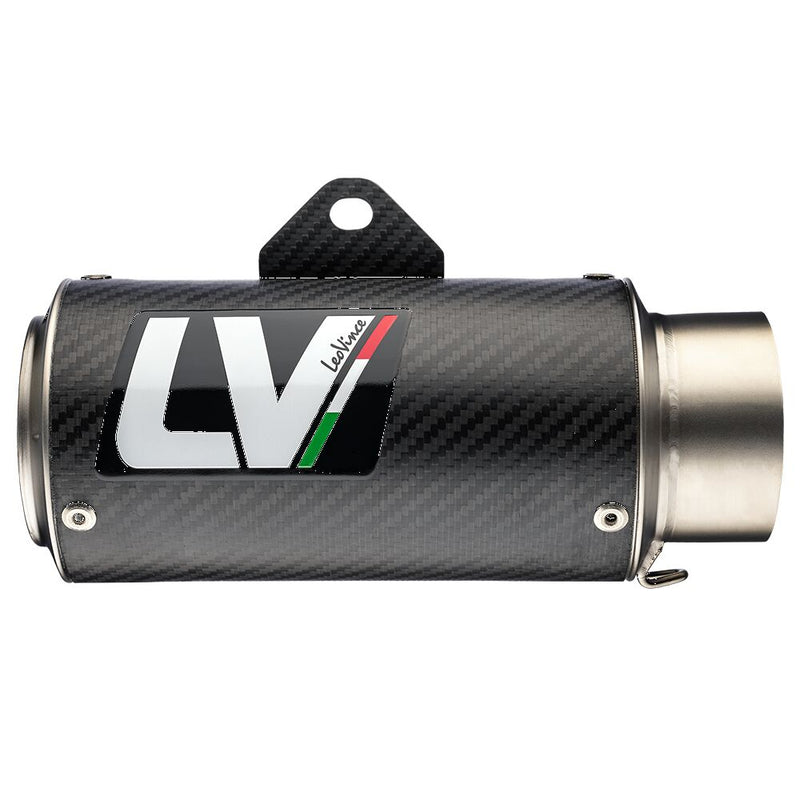 LEOVINCE LV Corsa Carbon Fibre Slip-On Muffler - LV-Corsa Carbon - 15406CU