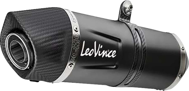 LEOVINCE Slip-On Muffler - Black