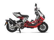 Akrapovic Slip-On Line Muffler SCOOTER - S-IT3SO1-HRTBL