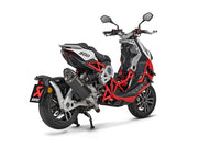 Akrapovic Slip-On Line Muffler SCOOTER - S-IT3SO1-HRTBL