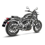 LEOVINCE LV Classic Racer Black Edition Slip-On Muffler - Matte Black - 15010B
