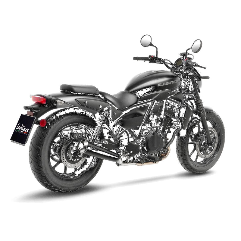 LEOVINCE LV Classic Racer Black Edition Slip-On Muffler - Matte Black - 15010B