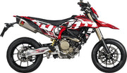 Akrapovic Slip-On Line Mufflers - S-D6SO2-HAPLT