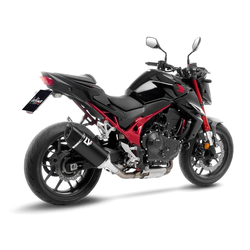 LEOVINCE LV-14R Black Edition Slip-On Muffler - LV-14 R - 15600B