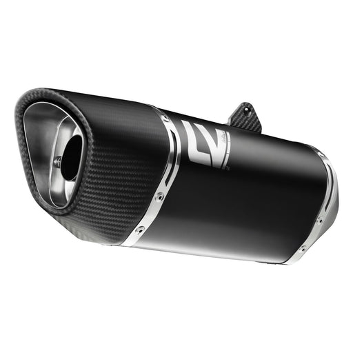 LEOVINCE LV-14R Black Edition Slip-On Muffler - LV-14 R - 15600BU