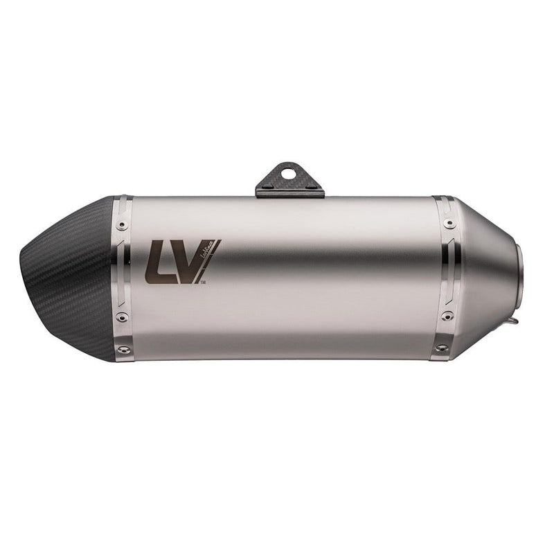 LEOVINCE LV-14 Stainless Steel Slip-On Muffler - 15601