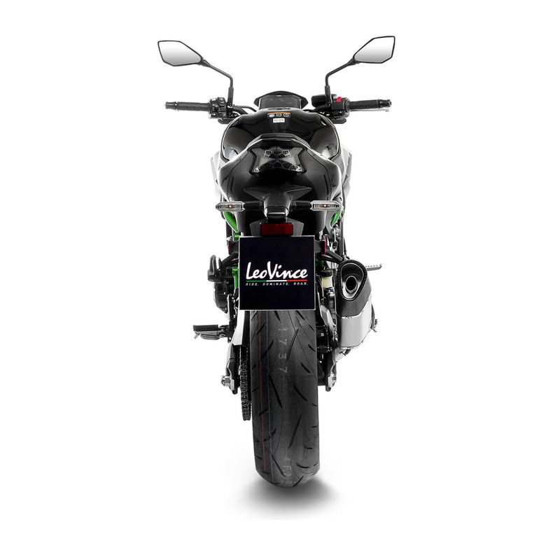 LEOVINCE LV-14R Stainless Steel Slip-On Muffler - LV-14 R - 15603U