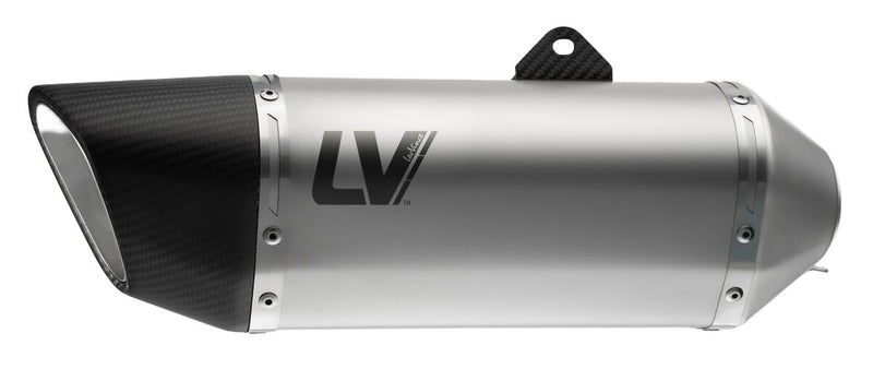 LEOVINCE LV-14R Stainless Steel Slip-On Muffler - LV-14 R - 15605