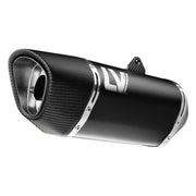 LEOVINCE LV-14R Black Edition Slip-On Muffler - LV-14 R - 15607B