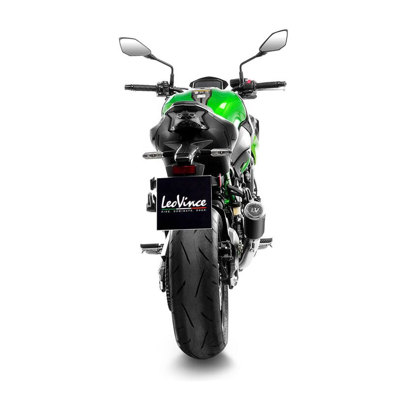 LEOVINCE LV Corsa S Black Edition Muffler - Slip-On - 15404SB