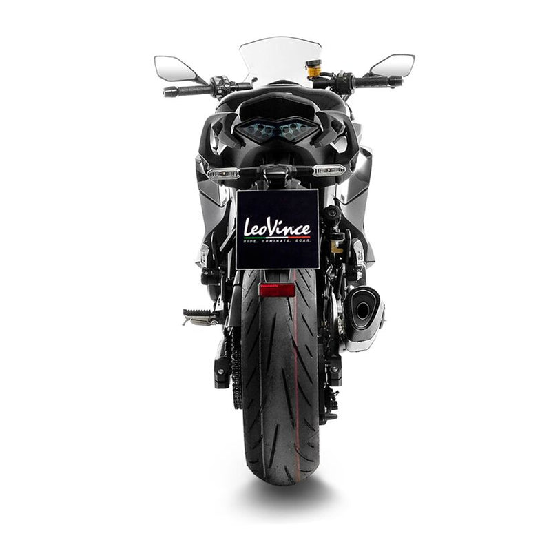 LEOVINCE LV-14R Titanium Slip-On Muffler - LV-14 R - 15602T