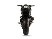 Akrapovic Titanium Slip-On Line Muffler - Track - Black,  Titanium