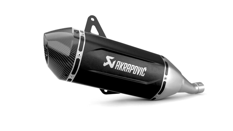 Akrapovic Slip-On Line Muffler SCOOTER - S-VE125SO5-HWSSBL