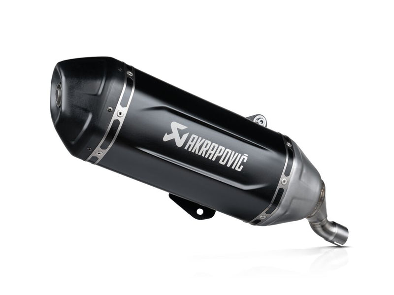 Akrapovic Slip-On Line Muffler SCOOTER - S-VE125SO4-HWSSBL