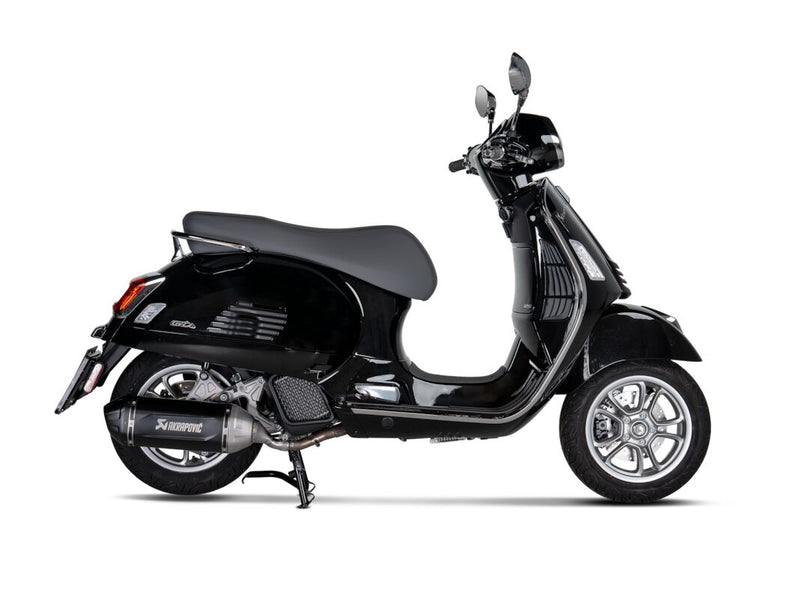Akrapovic Slip-On Line Muffler SCOOTER - S-VE125SO4-HWSSBL