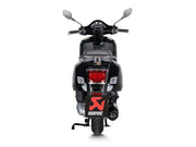 Akrapovic Slip-On Line Muffler SCOOTER - S-VE125SO4-HWSSBL