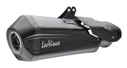 LEOVINCE LV-12R Black Edition Slip-On Muffler - LV-12 R, Slip-On Silencer - 15312B