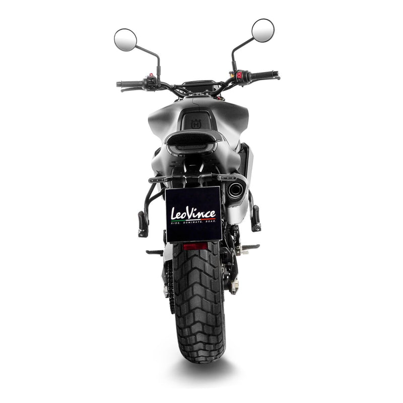 LEOVINCE LV-14 Stainless Steel Slip-On Muffler - 15615