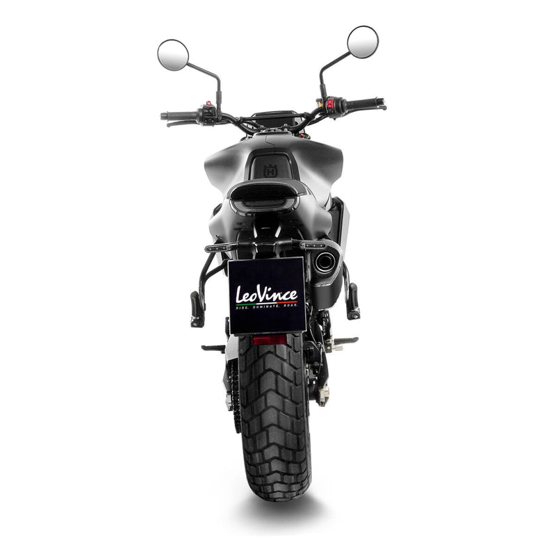 LEOVINCE LV-14 Black Edition Slip-On Muffler - 15615B