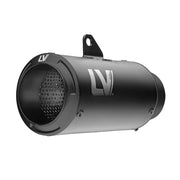 LEOVINCE LV Corsa S Full Black Slip-On Muffler - 2 Slip-On - 15402SFB