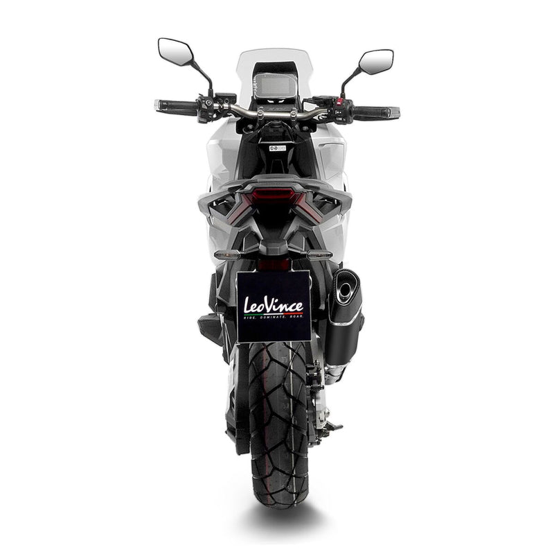 LEOVINCE LV-14R Black Edition Slip-On Muffler - LV-14 R - 15614B