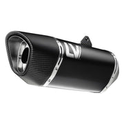 LEOVINCE LV-14R Black Edition Slip-On Muffler - LV-14 R - 15617B