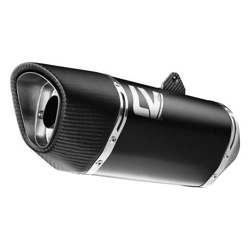 LEOVINCE LV-14R Black Edition Slip-On Muffler - LV-14 R - 15617B