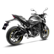 LEOVINCE LV-14R Black Edition Slip-On Muffler - LV-14 R - 15617B