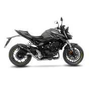 LEOVINCE LV-14R Black Edition Slip-On Muffler - LV-14 R - 15617B