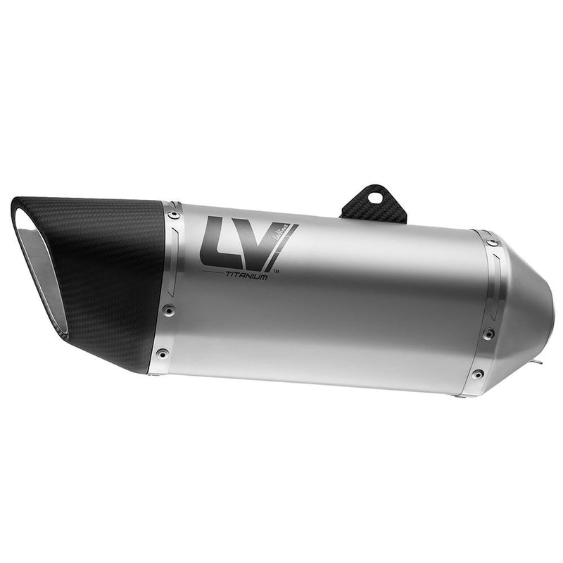 LEOVINCE LV-14R Titanium Slip-On Muffler - LV-14 R - 15617T