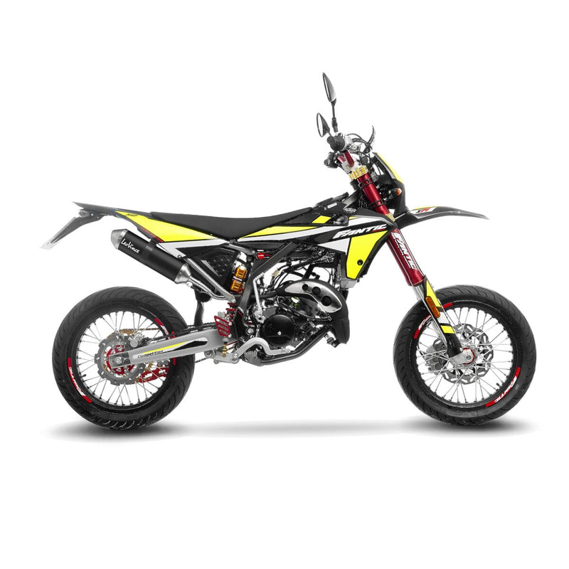 LEOVINCE X-FIGHT Black Edition Slip-On Muffler 2-Strocke - Slip-On Silencer - 17006B