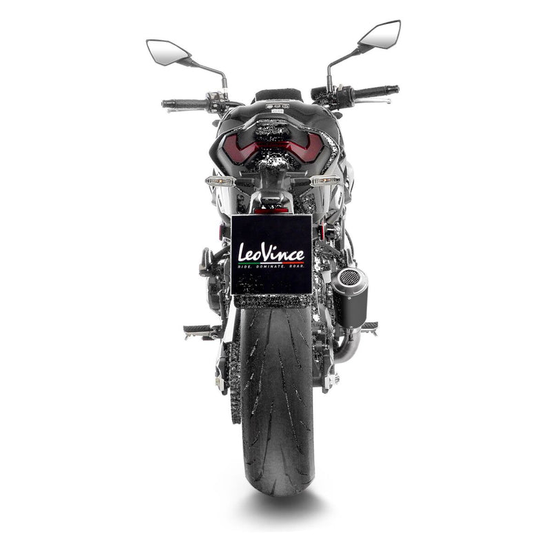 LEOVINCE LV-10 Black Edition Slip-On Muffler - 15270B