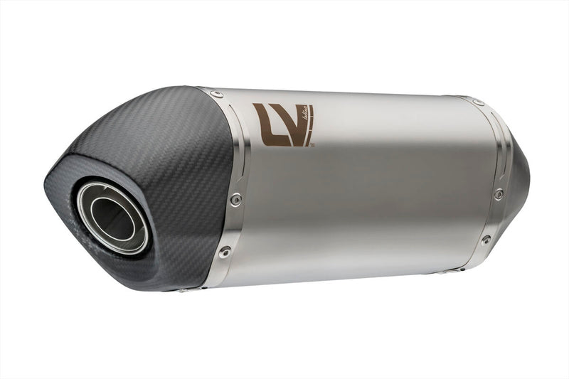 LEOVINCE LV-14 Stainless Steel Slip-On Muffler - 15628