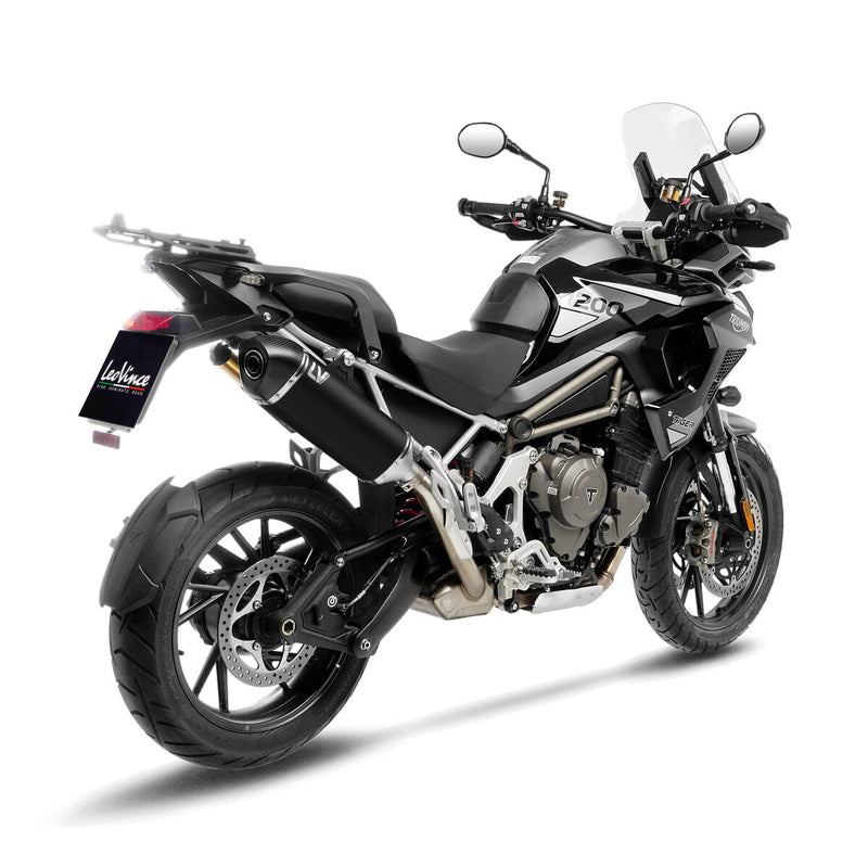 LEOVINCE LV-14 Black Edition Slip-On Muffler - 15628B