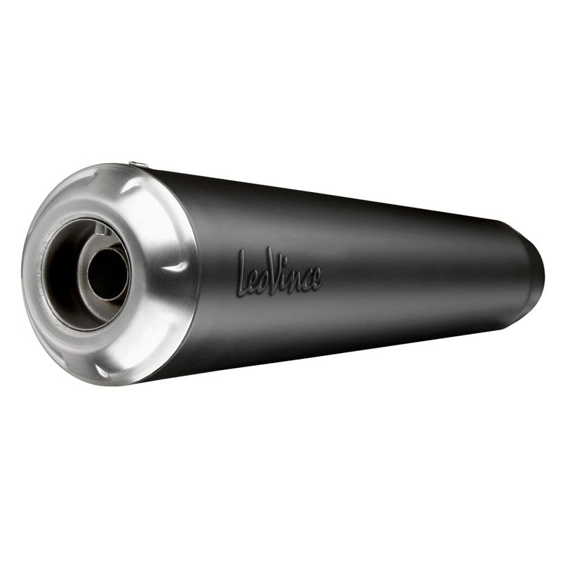 LEOVINCE LV Classic Racer Black Edition Slip-On Muffler - Matte Black - 15011B