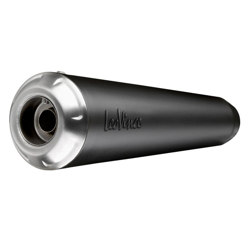 LEOVINCE LV Classic Racer Black Edition Slip-On Muffler - Matte Black - 15011B