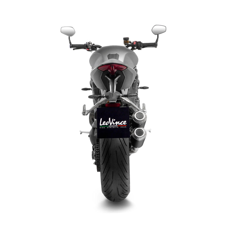 LEOVINCE LV-10 Black Edition Slip-On Muffler - 15271B