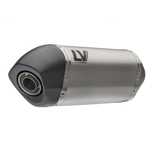 LEOVINCE LV-14 Titanium Slip-On Muffler - 15618T