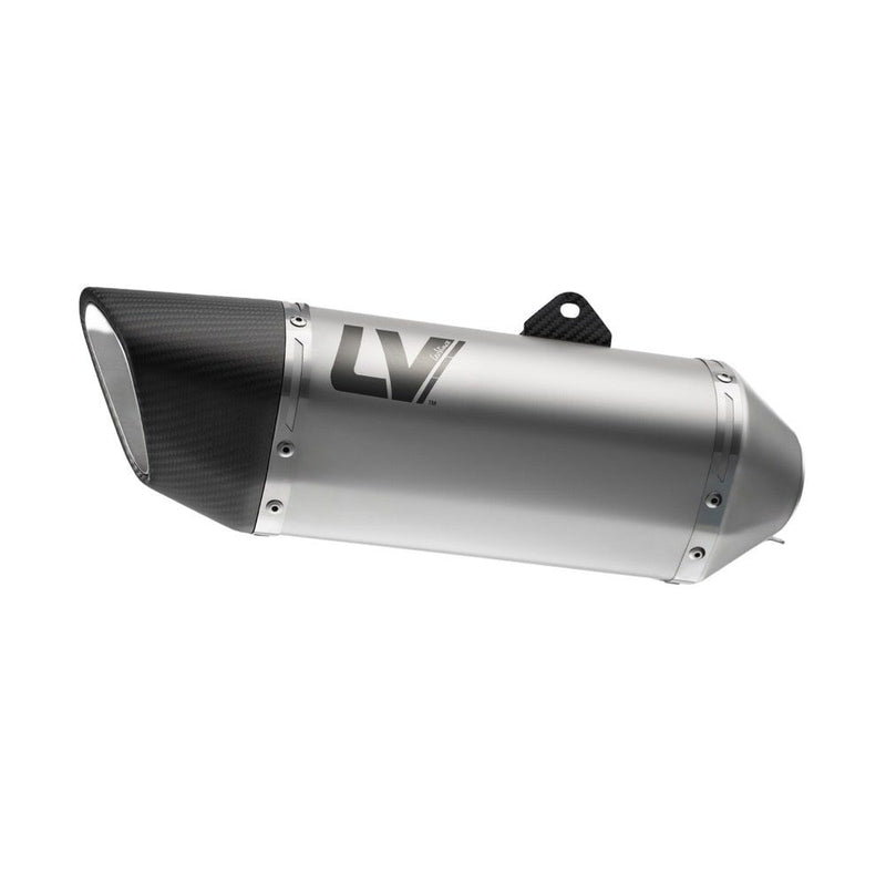 LEOVINCE LV-14R Stainless Steel Slip-On Muffler - LV-14 R - 15623