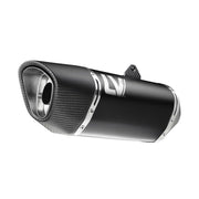 LEOVINCE LV-14R Black Edition Slip-On Muffler - LV-14 R - 15623B