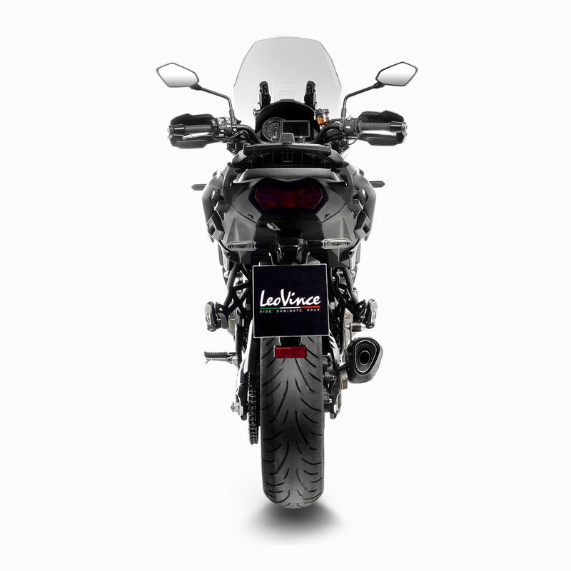 LEOVINCE LV-14R Black Edition Slip-On Muffler - LV-14 R - 15623B