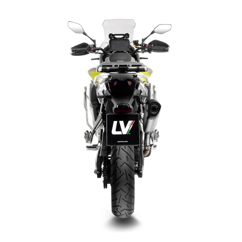 LEOVINCE LV-14 Stainless Steel Slip-On Muffler - 15630