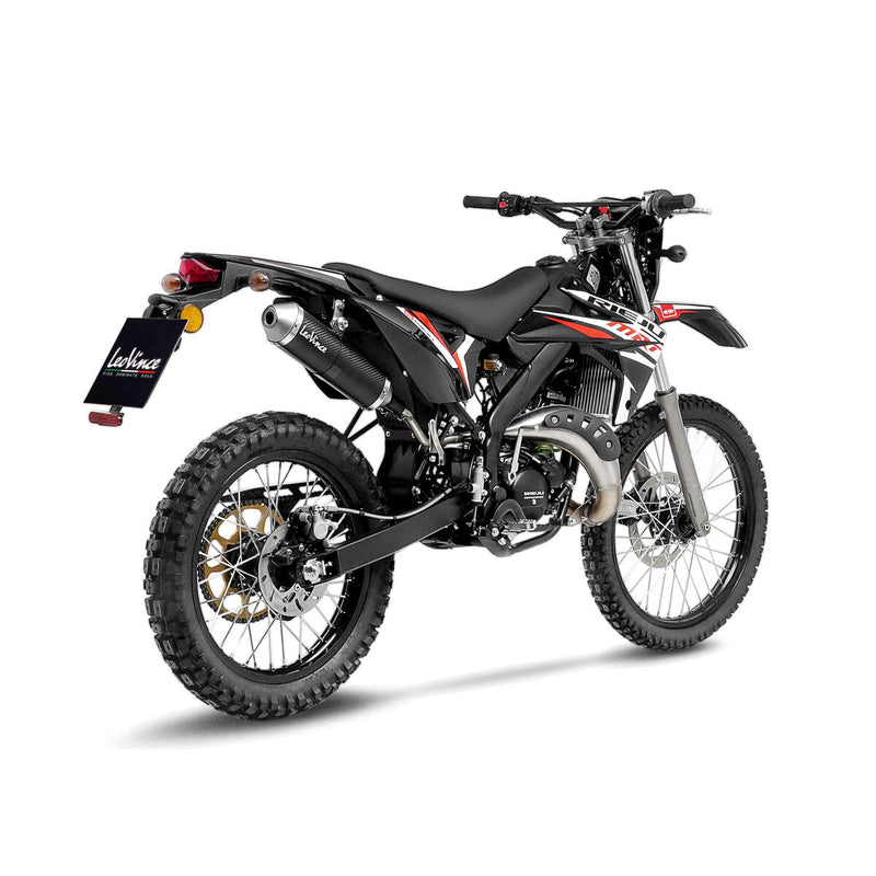 LEOVINCE X-FIGHT Carbon Fibre Slip-On Muffler 2-Strocke - Slip-On Silencer - 17003