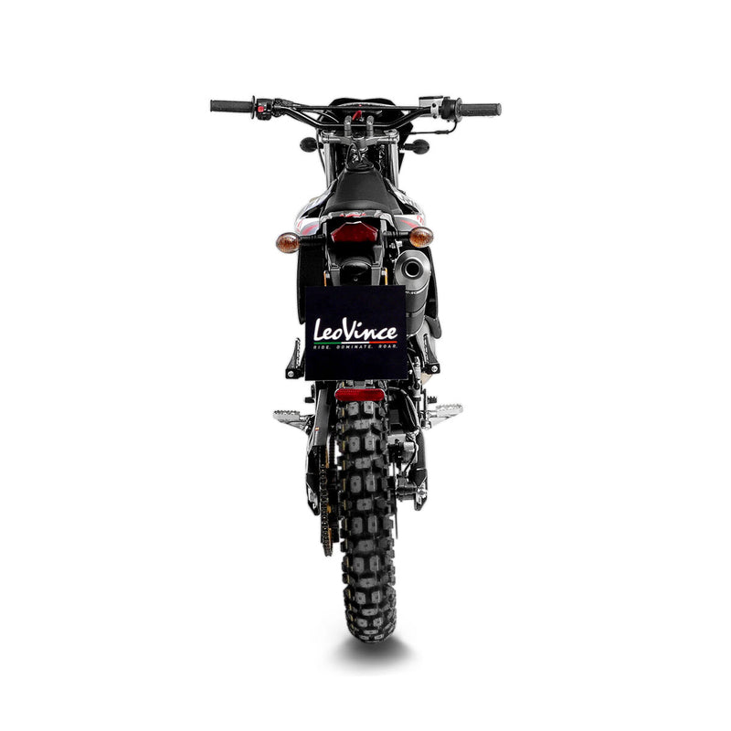 LEOVINCE X-FIGHT Carbon Fibre Slip-On Muffler 2-Strocke - Slip-On Silencer - 17003