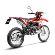 LEOVINCE X-FIGHT Stainless Steel Slip-On Muffler 2-Strocke - Slip-On Silencer