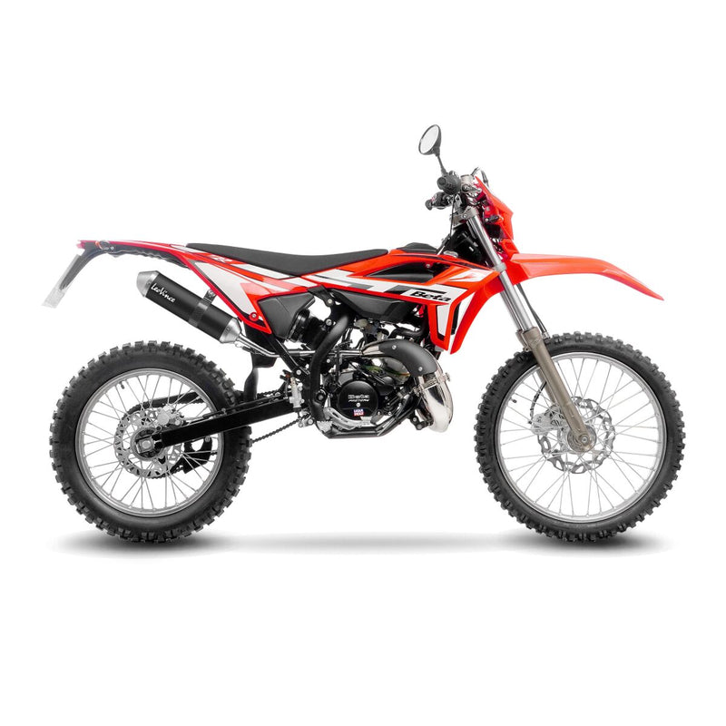 LEOVINCE X-FIGHT Black Edition Slip-On Muffler 2-Strocke - Slip-On Silencer - 17008B