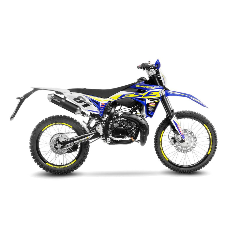 LEOVINCE X-FIGHT Black Edition Slip-On Muffler 2-Strocke - Slip-On Silencer - 17010B