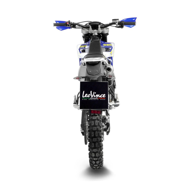LEOVINCE X-FIGHT Black Edition Slip-On Muffler 2-Strocke - Slip-On Silencer - 17010B