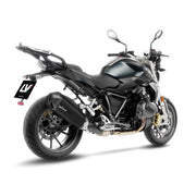 LEOVINCE LV-12R Black Edition Slip-On Muffler - LV-12 R, Slip-On Silencer - 15313B